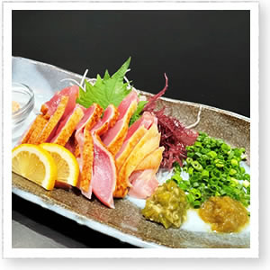 逸品 地鶏のたたき